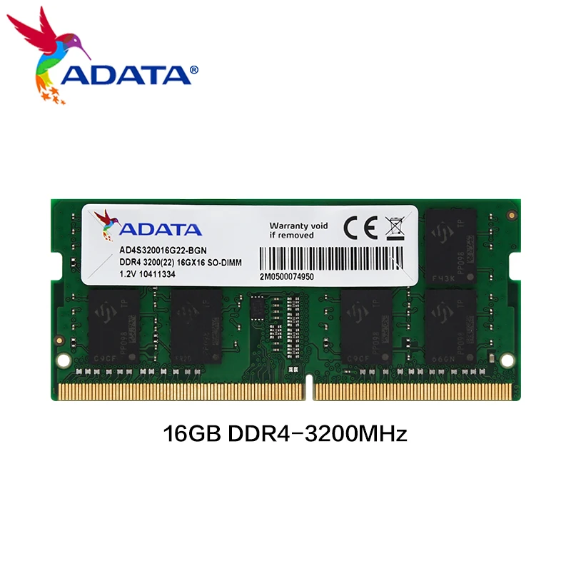 기존 ADATA Premier Memoria RAM DDR4 3200MHz 2666MHz 8GB 16GB 32GB SO-DIMM 컴퓨터 노트북 노트북 용 랜덤 액세스 메모리