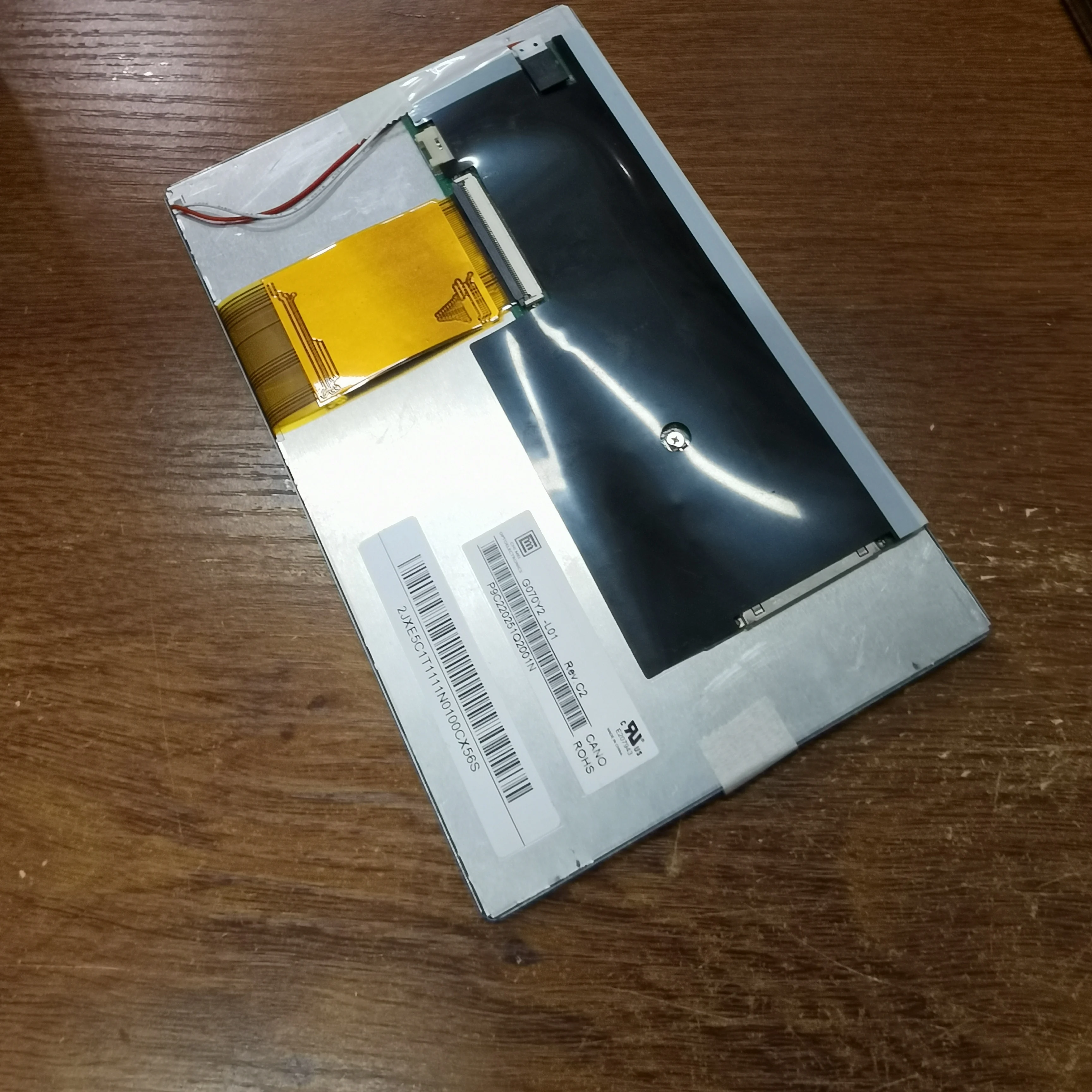 Original Lcd Screen Display Peças de Reparo 7in G070y2 L01