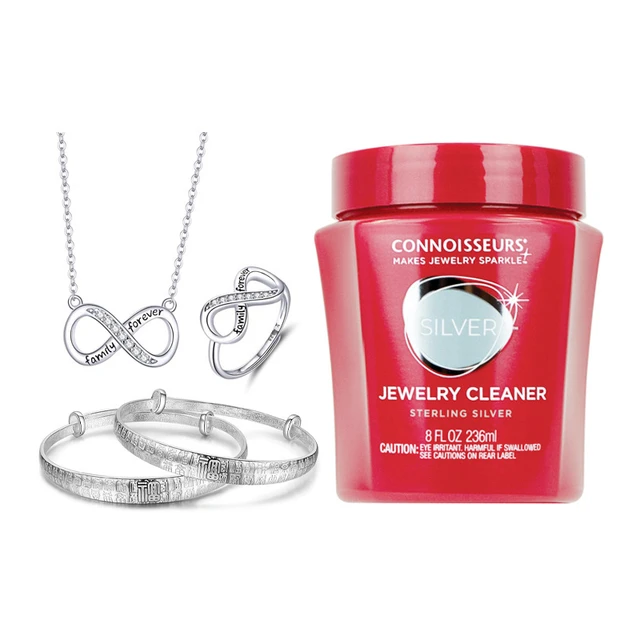 Use Connoisseurs Jewelry Cleaner Silver