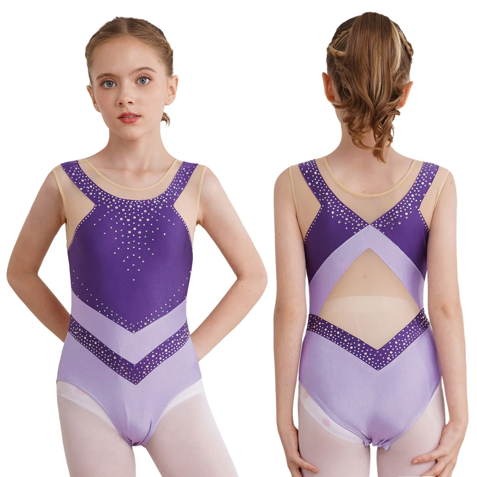 Gogokids Conjunto De Gimnasia De Tres Piezas Para Niña, Sin