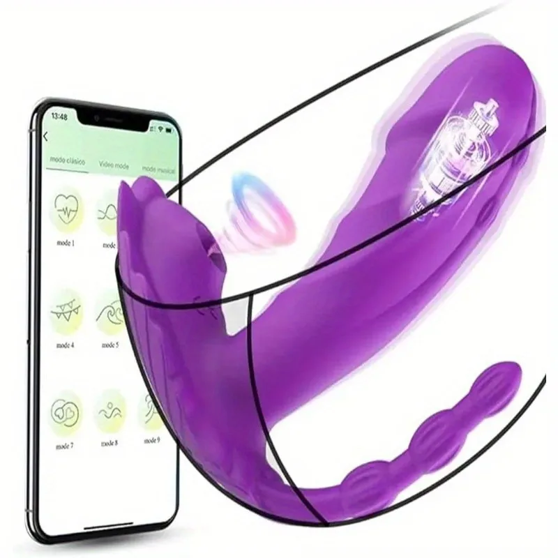 Female clitoral stimulation adult sex toys, tri1 vibrating anal tease pleasure sex toys, couple toys