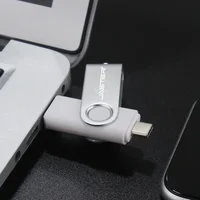 High Speed USB Type C USB Flash Drive 128GB Free Key Chain Pendrive 64GB Orange 2 in 1 USB Stick 32GB 16GB Business Mini 6