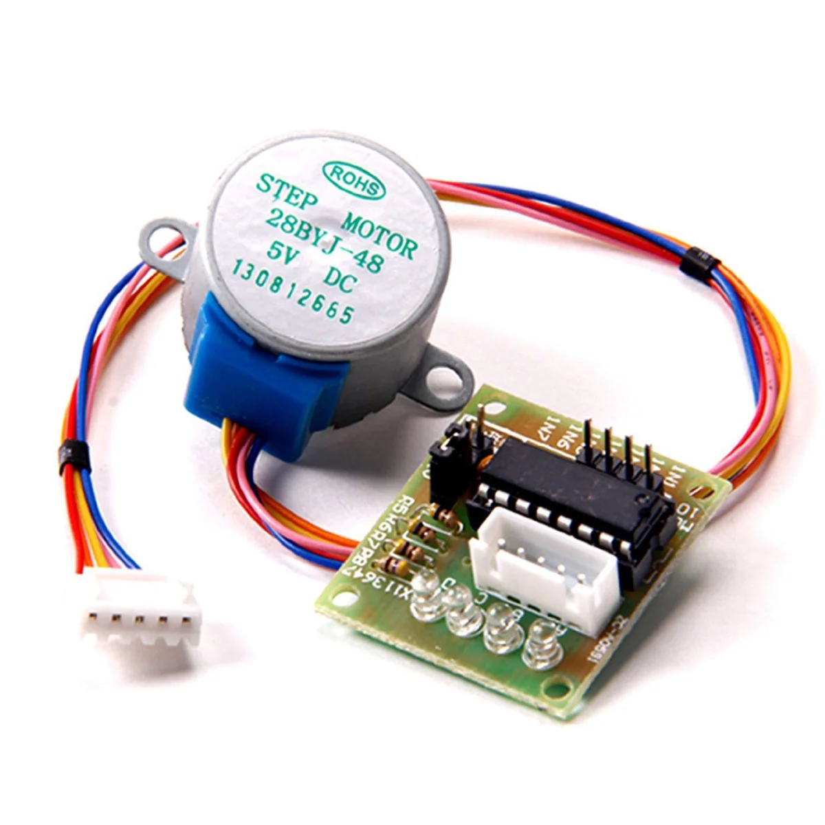 

5v Stepper Motor 28BYJ-48 DC 5V 4-Phase 5-Wire Stepper Motor with ULN2003 Driver Board Compatible for