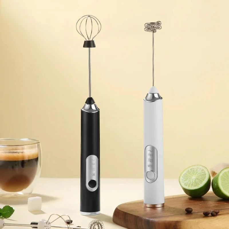 Compact Milk Frother, Electric Foam Maker and Handheld Mixer for Home Use, Portable Cappuccino Whisk, Easy Maintenance 5