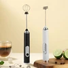 Compact Milk Frother, Electric Foam Maker and Handheld Mixer for Home Use, Portable Cappuccino Whisk, Easy Maintenance 5
