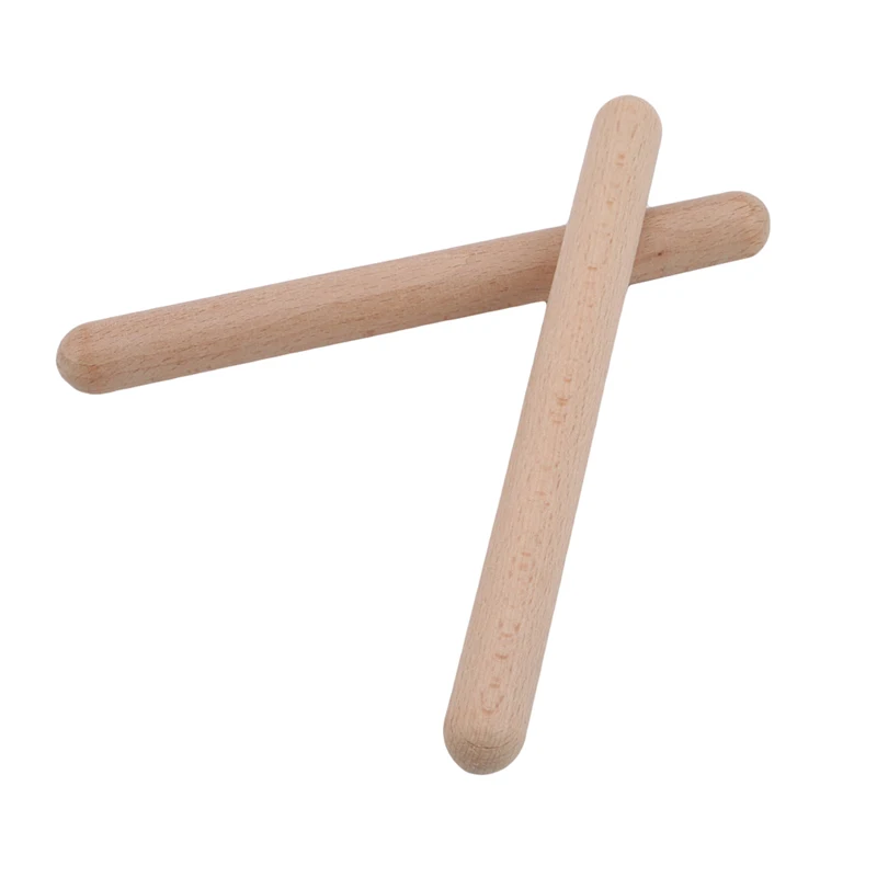 Classic Claves Rhythm Sticks Wooden Drum Sticks Classic Claves Percussion Instrument Kid Children Musical Toy Rhythm Learning drum sticks drum percussion accessories drum accessories
