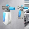 Automatic Foam Cannon Nozzle Tip Holder with 1/4 Quick Connect Foam Cannon Wall Mount Stainless Steel Pressure Washer Gun Rack 5