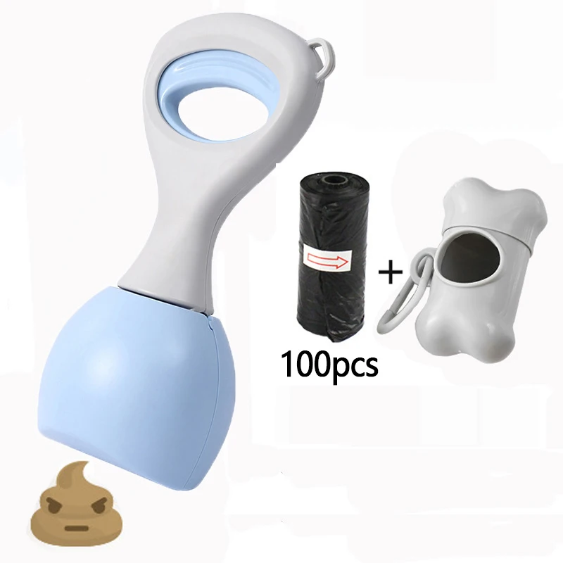 Pet Cat Dog Feci Cleaner Pooper Scooper Manico Corto Jaw Poop Scoop Outdoor Waste Pick Up Prodotti Per La Pulizia Del Cane E Sacchetto Di Cacca