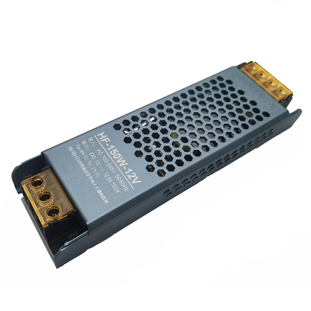 Description Picture 4 of itemUltra Thin LED Power Supply DC 12V 24V Lighting Transformers 60W 100W 150W 200W 300W 400W AC180-260V Driver For LED Strip Lights
