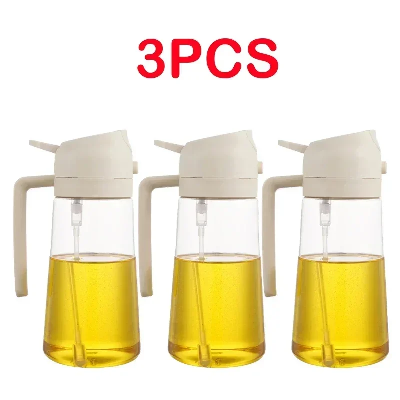 Olive Oil Spray Dispenser Bottle for Cooking, BBQ, and Baking