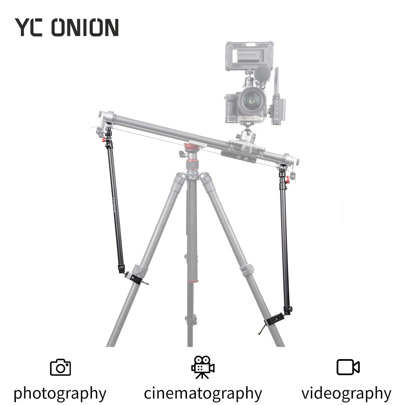YC Onion Hot Dog SE 24 Carbon Fiber Motorized Gimbal Camera Slider HOT  DOG-X_E60