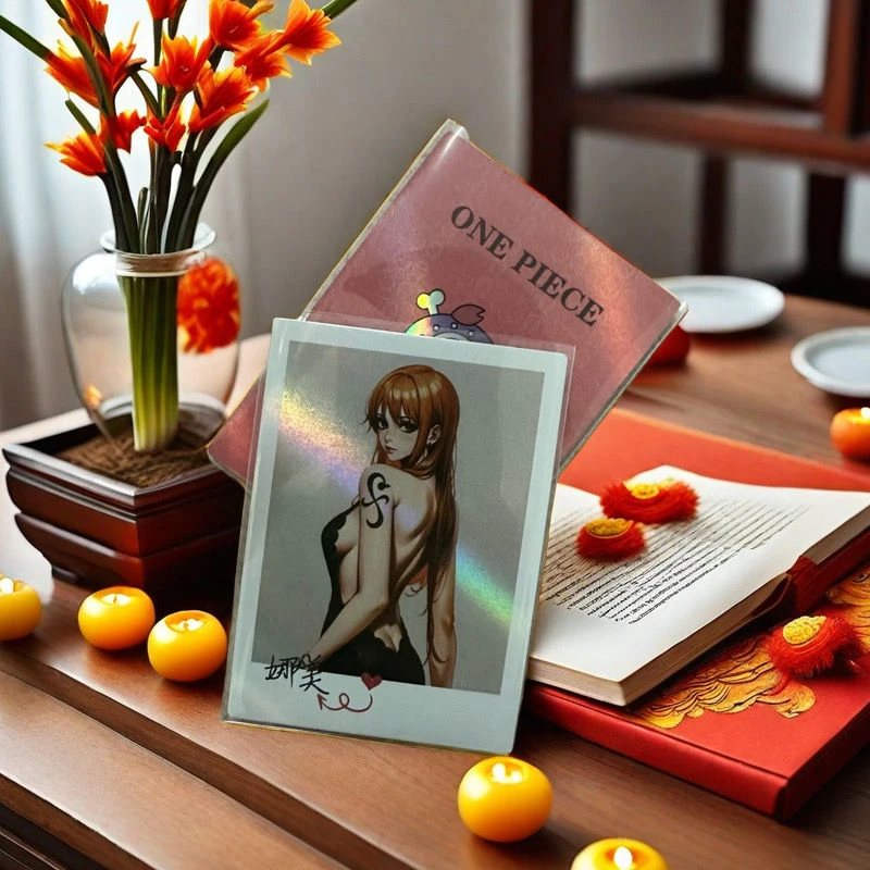 Anime One Piece Boa Hancock Nami Nico Robin Yamato Perona Black Maria Collector Cards Christmas Birthday Gifts Children's Toys