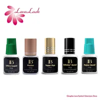 1 Bottle IBeauty Glue for Eyelash Extensions Korea IB Golden Wine Red Cap Glue False Lash Glue Makeup Tools Beauty Shop Supplies 1