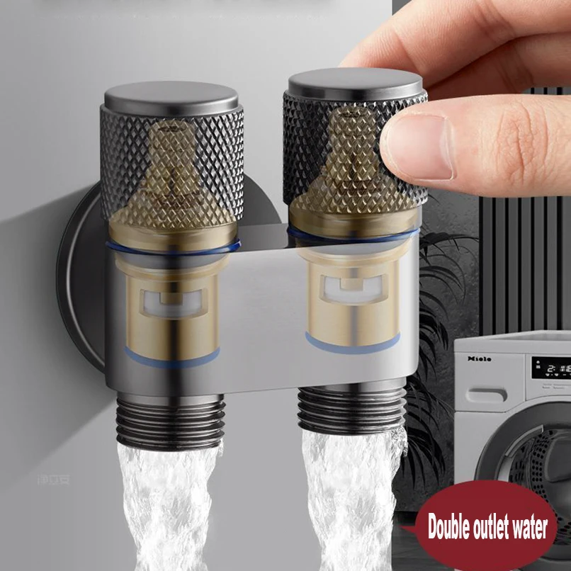 Handheld Toilet Bidet Faucet Rain Sprayer Stainless Steel Dual Button Bidet Sprayer Set Handheld Sprayer Shower Self-Cleaning 5