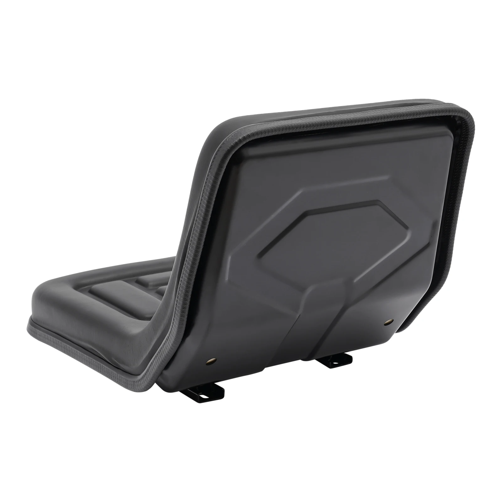 Universal Tractor Seat 220LBS Capacity Ergonomic PVC Seat with 5.9" Fore-Aft Adjustment for Tractors Forklifts Lawn Mowers