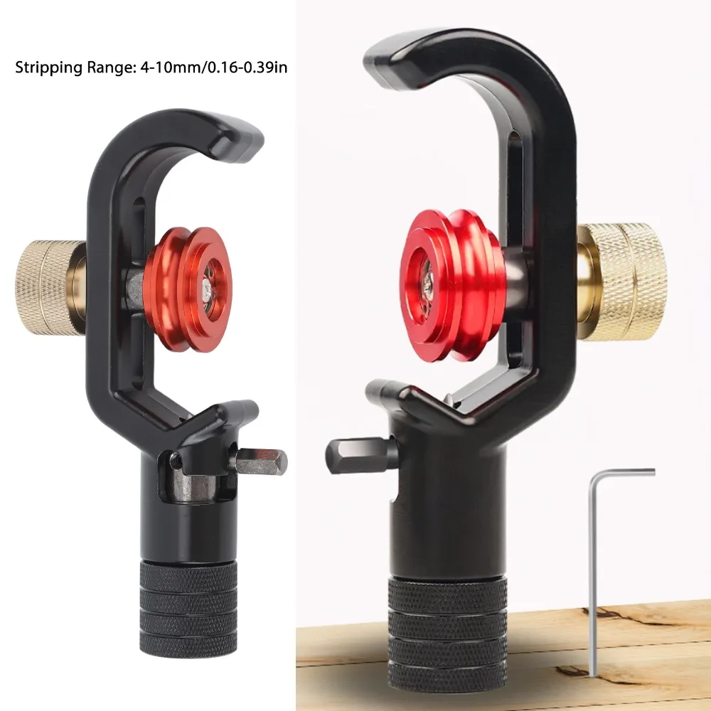 4-10mm / 8-30mm 조절 가능한 장갑 케이블 스트리퍼 경질 합금강 커터 동축 미드 스팬 케이블 스트리퍼