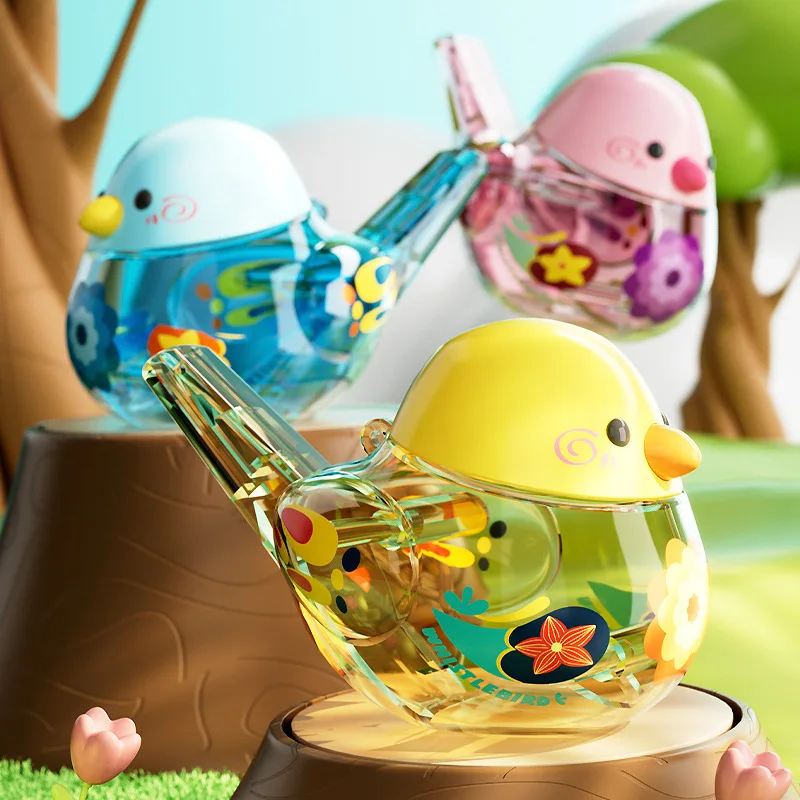 Kids Water Bird Whistle Toy Funny Bird's Call for Babies Bird Water Whistle Small Musical Instrument Toys For Birthdays Gifts 2
