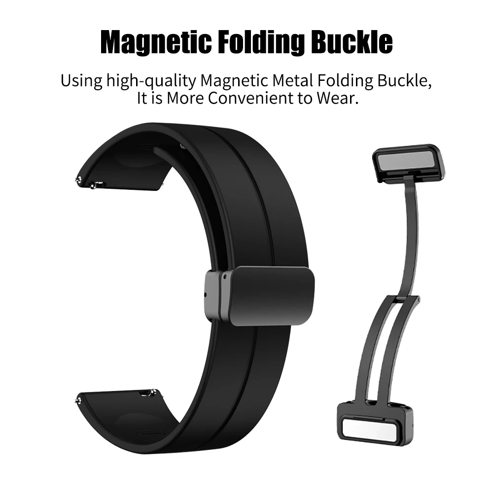 Versatile Magnetic Loop Silicone Strap