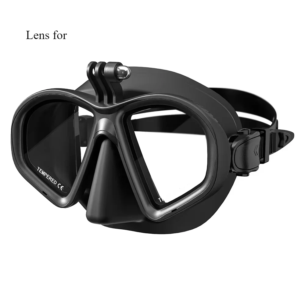 Tempered glass Lens Myopia Lens for m2032 Diving Mask