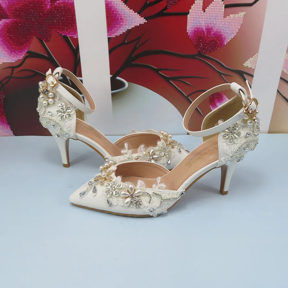 CANDICE IVORY | Wedding shoes lace, Wedding shoes low heel, Wedding heels