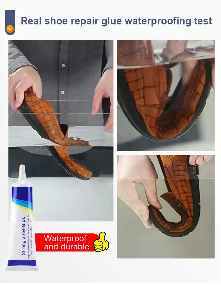 Shoe Glue 60ml Shoe Glue Shoemaker Repair Waterproof Wear-Resistant For Sneakers