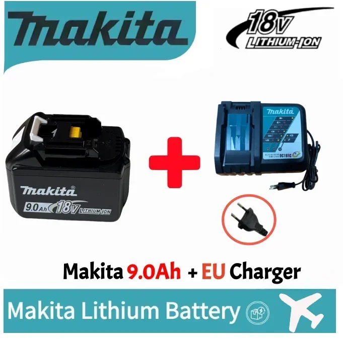 9.0Ah x 1-EU Charger