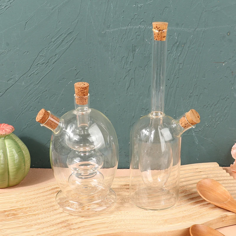 Condiment Jars 1Pc 2-in-1 Double Layer Bottle for Kitchen