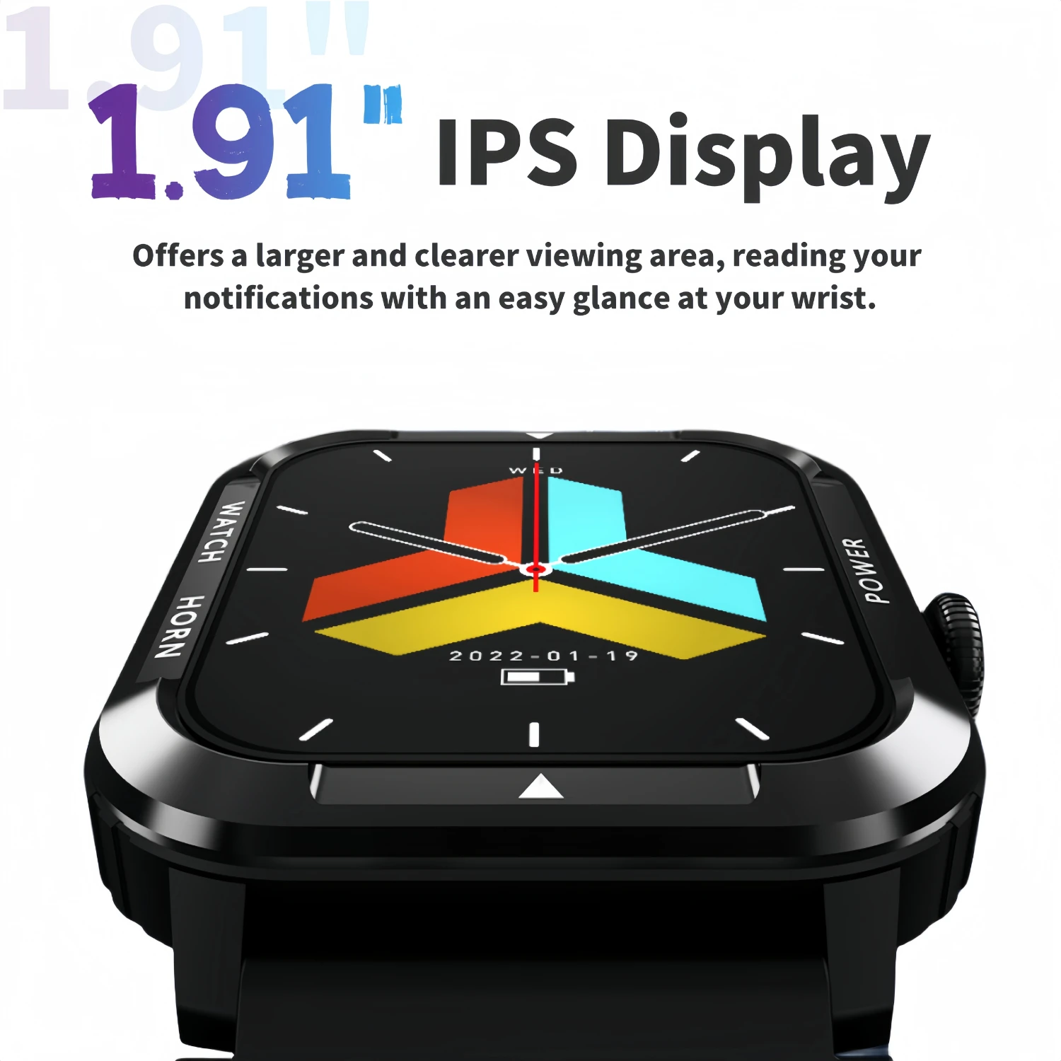 New Smartwatch, 4.85cm Display Smartwatch With Calls, 100+ Sport Modes, Android Gift