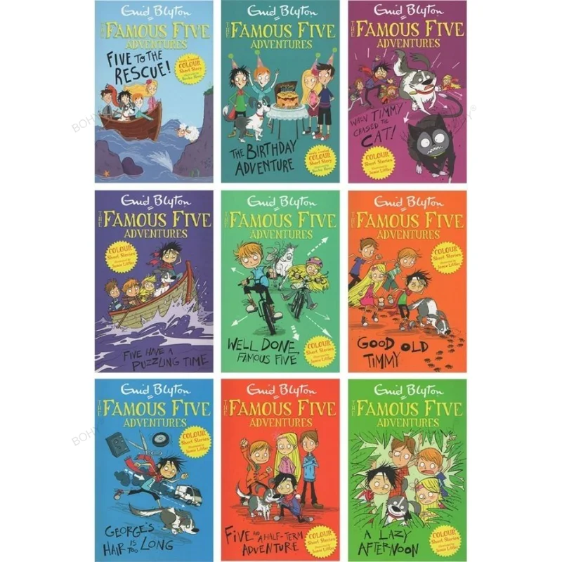 

The Famous Five Adventures Random 4 Volumes Book