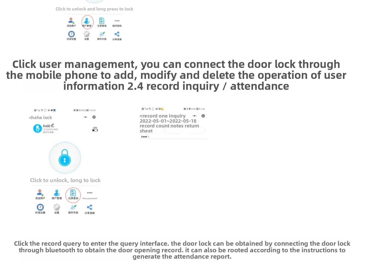 glass door fingerprint lock without opening holes Framed sliding door Intelligen
