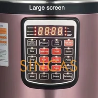 Multi-function Touch Electric Pressure Rice Cooker 6L-8L - 220V 5