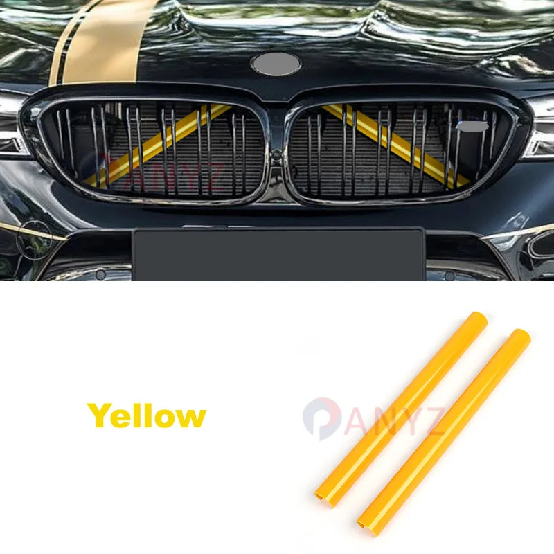 2 Pcs Front Kidney Grille Cover Frame Trim for BMW G01 G02 G05 G06 G07 G30 G38 G32 G11 Front Grille Trim Strips Auto accessories