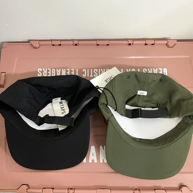 2024 New Wtaps Caps Street Pop Vintage Craft Alphabet Printed Baseball Cap Wtaps Hat 6