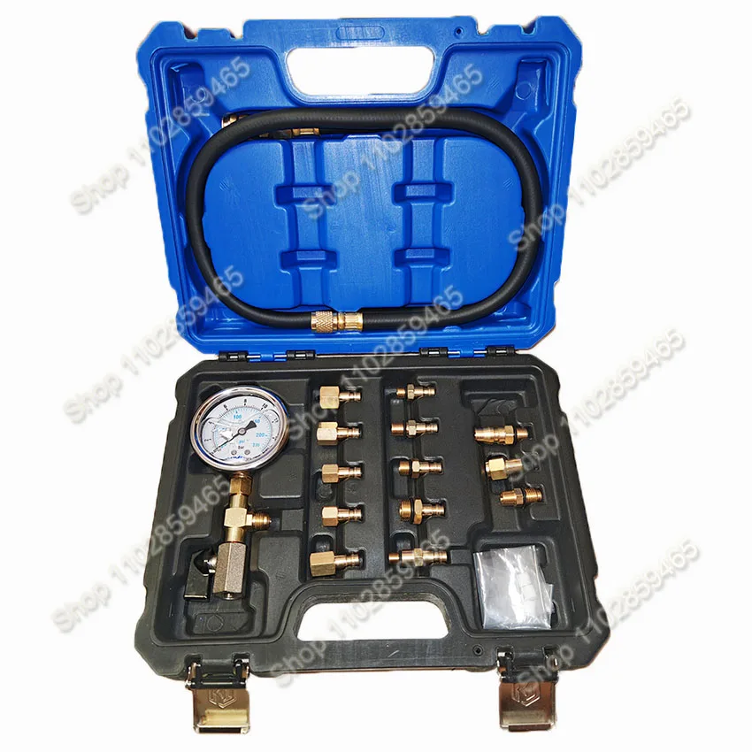 벤츠 BMW 아우디 랜드로버용 자동차 쇼크 업소버 테스트 도구 정확한 압력 게이지 에어 서스펜션 누출 테스터