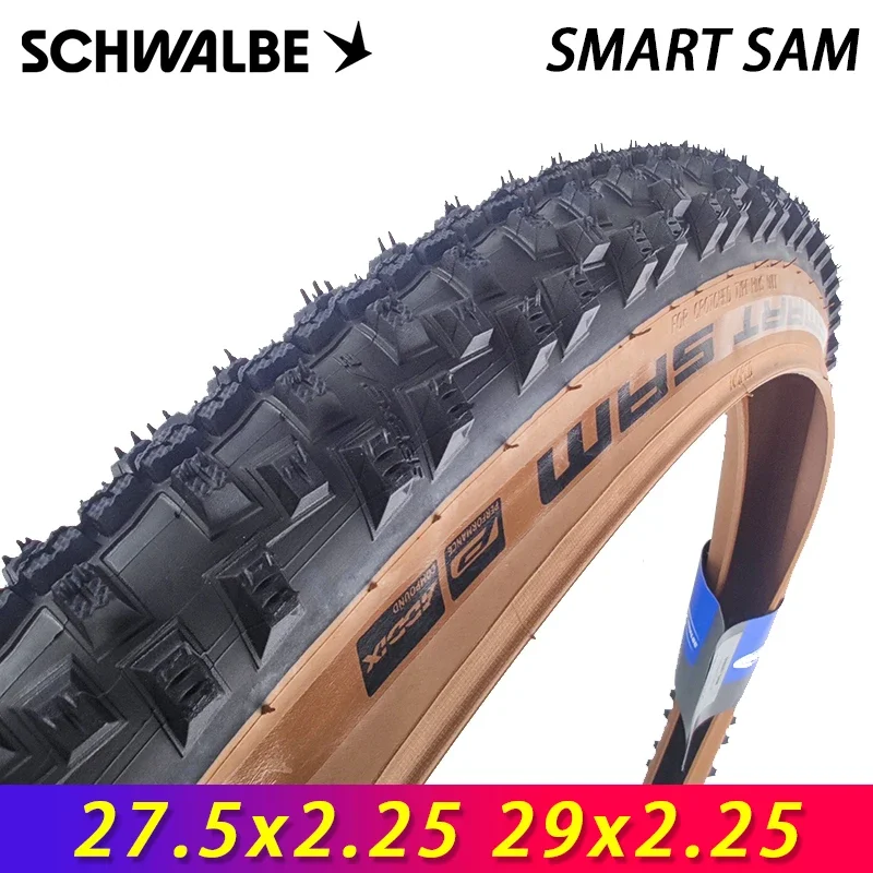 

SCHWALBE Original SMART SAM 27.5/29x2.25 Wired Bicycle Tire for XC Road Gravel Bike MTB Off-Road Cycling Parts