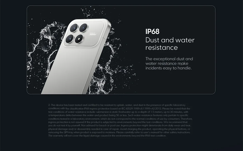 POCO F8 Pro 5G Dual SIM, 12GB+512GB Phone (Global Version) 50 POCO F8 Pro 5G Dual SIM, 12GB+512GB Phone (Global Version) 31