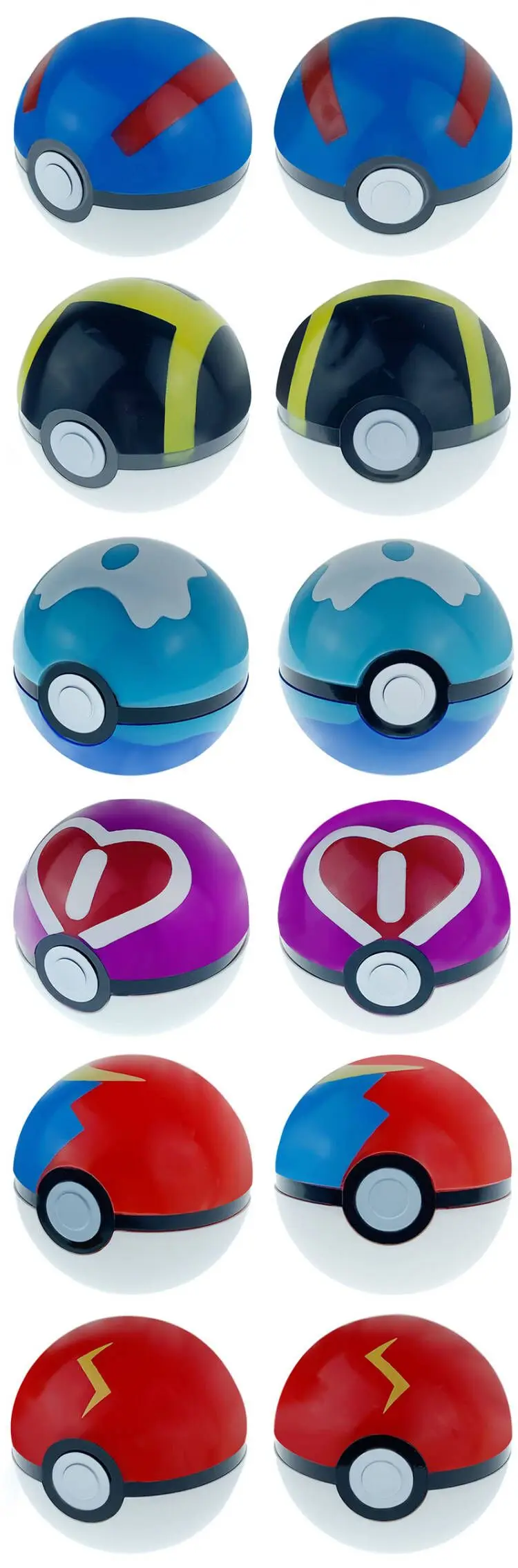 Pokemon Ball Elf Spielzeug Anime Actionfigur PokeBall Tasche Monster leerer Clip n Go Modell Pikachu Pokeball Kind Kind Weihnachten Gif – Detail 11