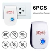 6Pcs Ultrasonic Pest Repeller Insect Bug Repeller Long Range Pest & Insect Deterrent Multi-Function for Roach Rodent Mouse Bugs 2