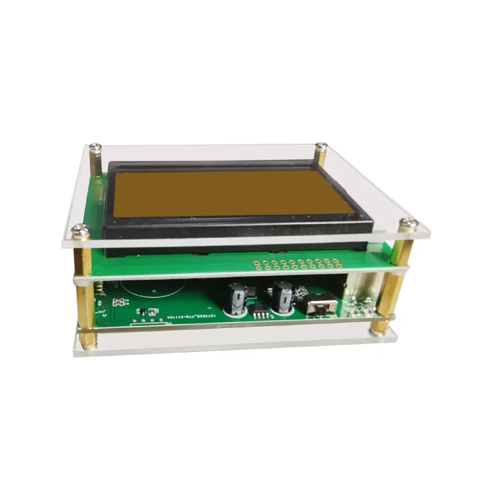 YAOGREENHAM �ܺ� ������ ���÷��� ��ũ�� 12864 LCD, ��ũ�� ���̽� �� ���̺� ����, YAESU FT-817 FT-818 FT-857 FT-897 818ND 857D ��