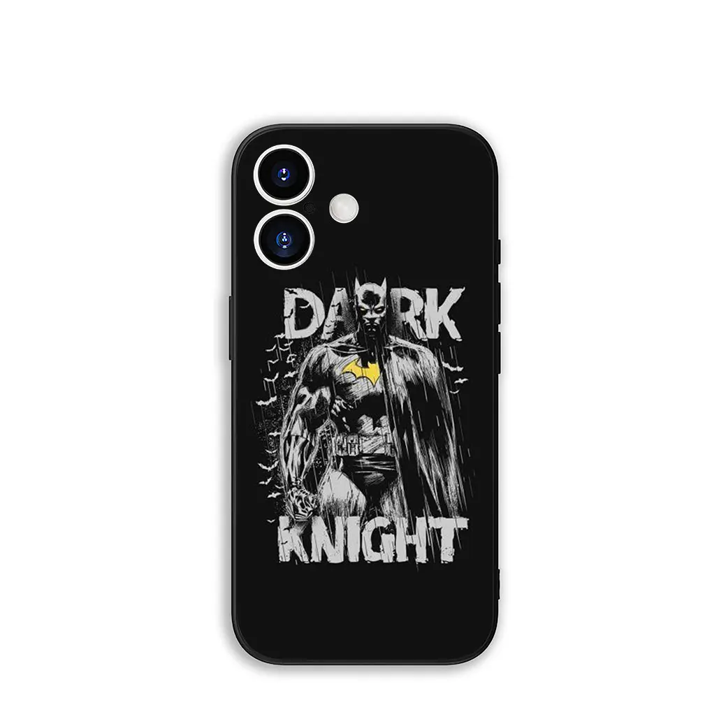 Sleek Batman-Inspired Protective Phone Case