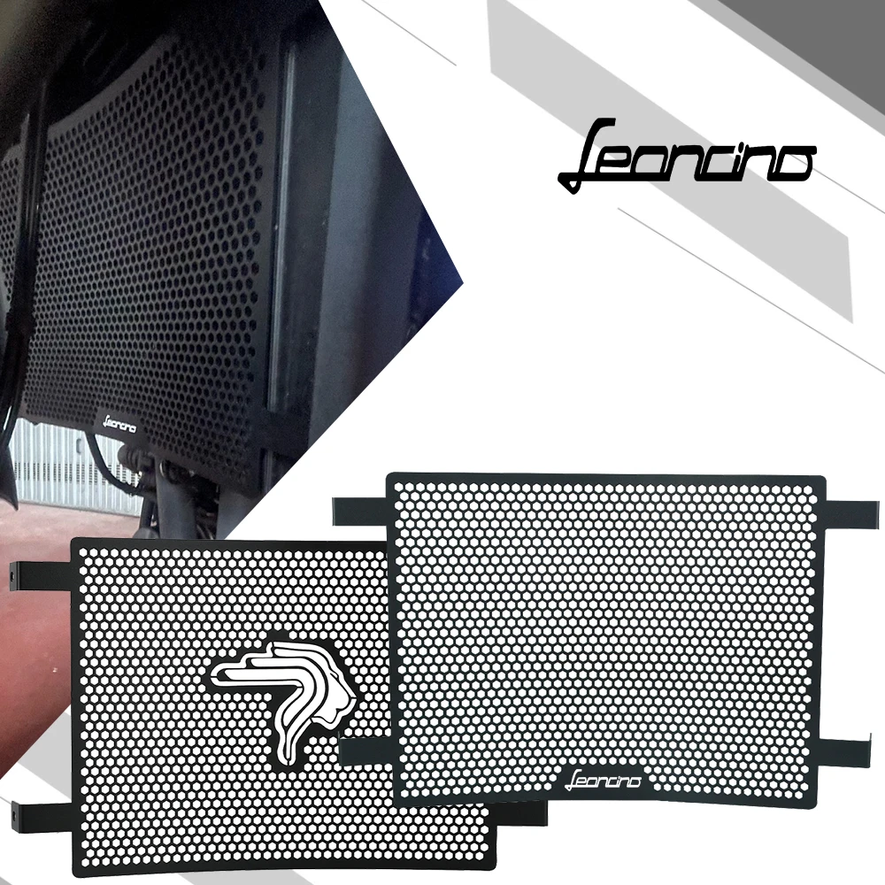 

2023 2024 FOR Benelli Leoncino 800 LEONCION 800 2020 2021 2022 Motorcycle CNC Radiator Grille Guard Protector Cover leoncino 800