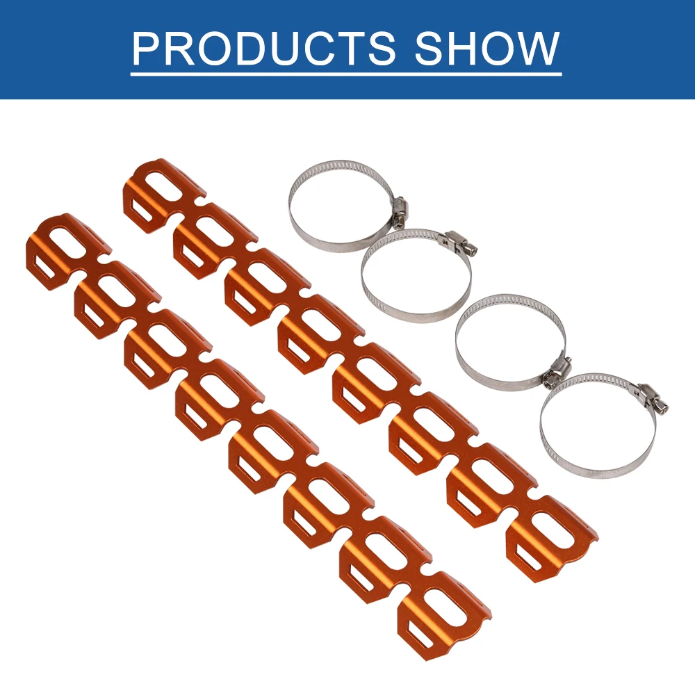 Exhaust Pipe Protector For Honda CRF250L / CRF250L Rally – Aluminum Heat Shield Guard