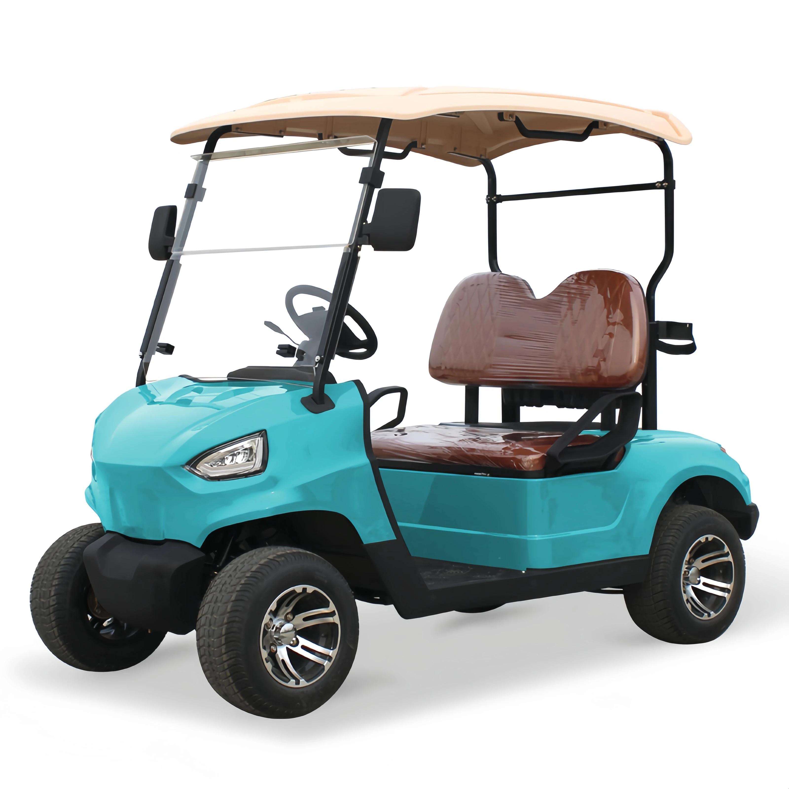4 wheel golf cart electric scooter electric push cart golf push cargo for adults