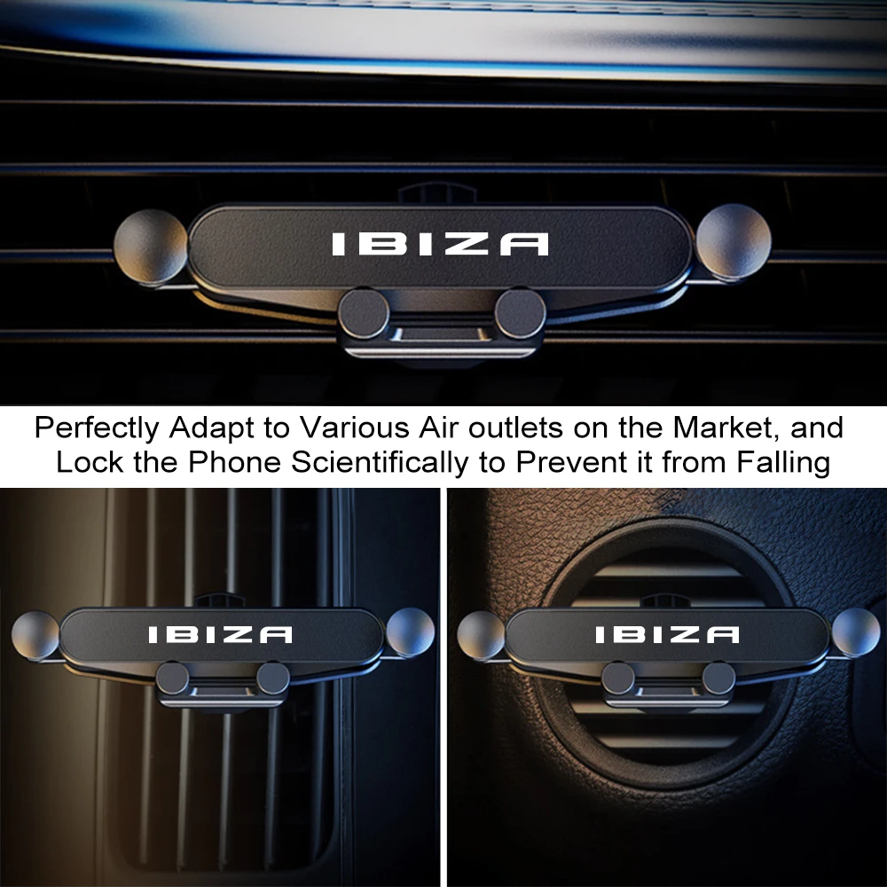 Universal Gravity Car Phone Holder - Auto Accessories