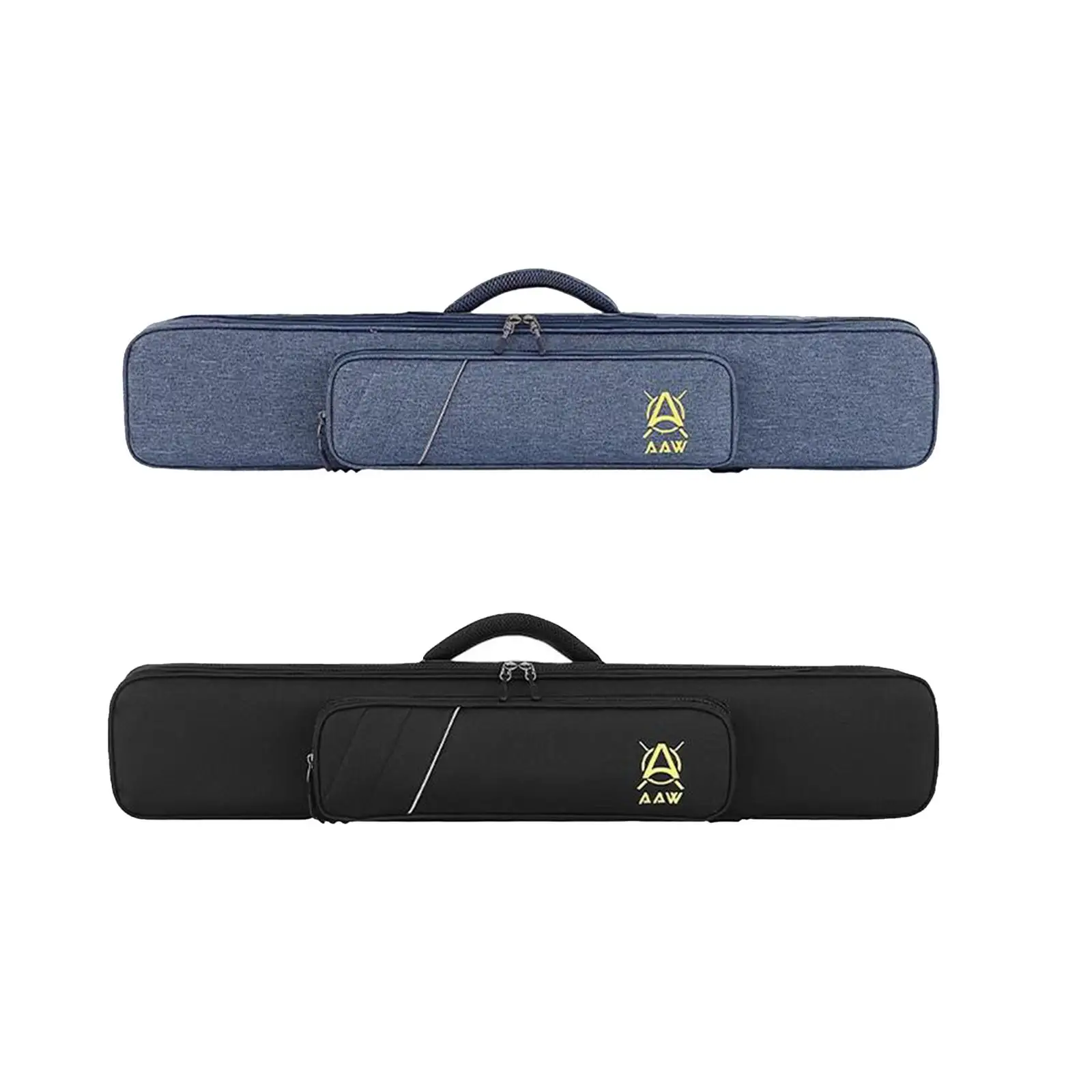 Billiards Pool Cue Cases 1/2 Club Bag Portable Hold 3 Butt 4 Shaft 32.68inch