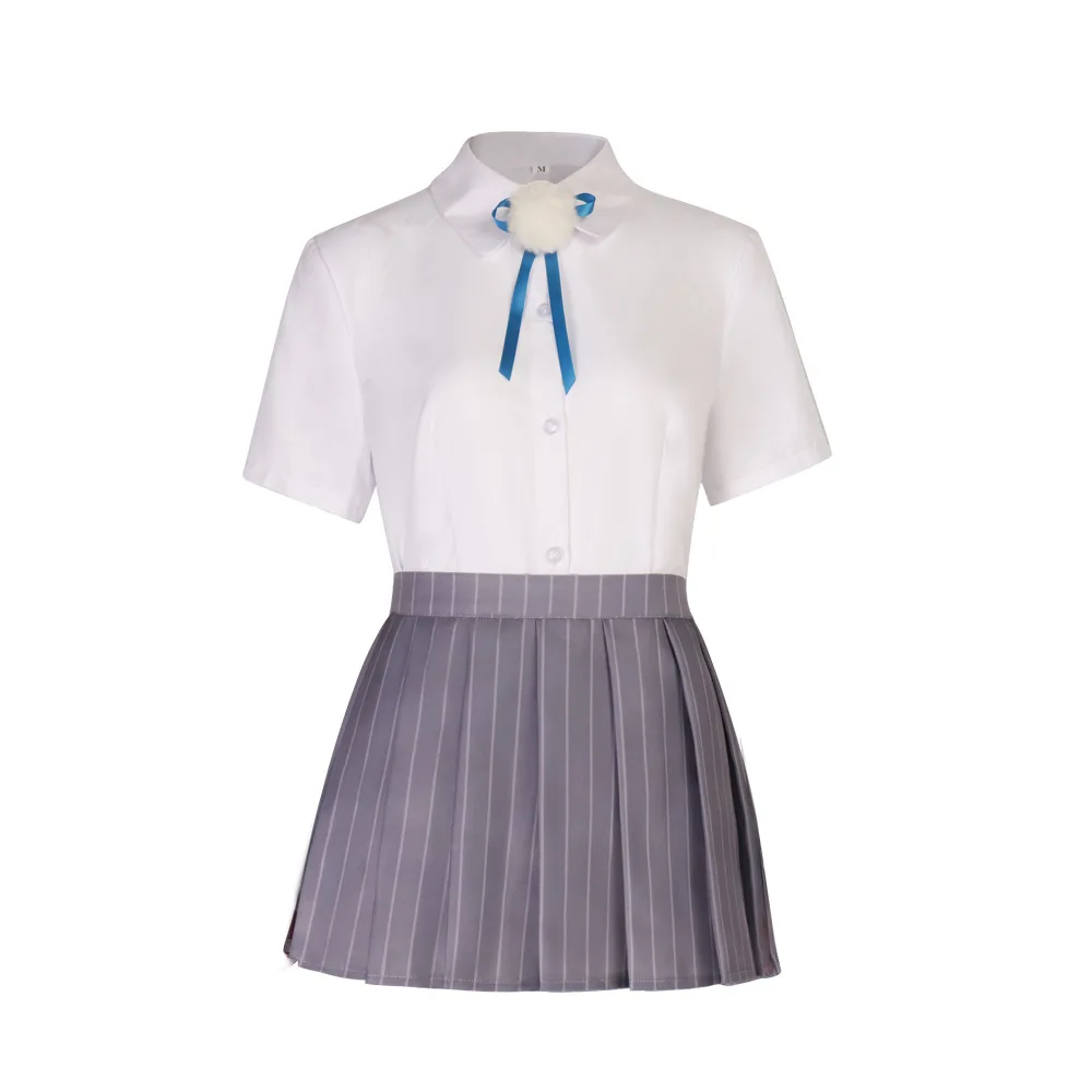 YouTuber: Shigure Ui | School Uniform Cosplay Costume 22 K-On! Ui Hirasawa Sailor School Uniform Cosplay Costume
