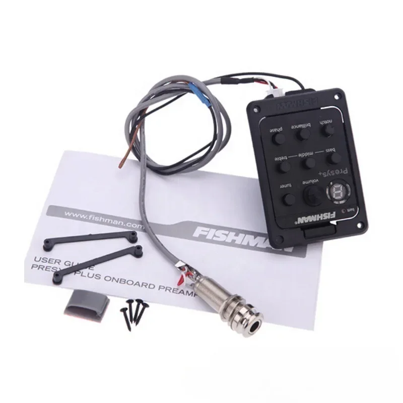 Description Picture 5 of item301/201 Pickup4 Band Acoustic Guitar Pickup with Tuner Presys 301/201 Mic Blend Preamp EQ Tuner Guitar Amplifier Guitar Truss