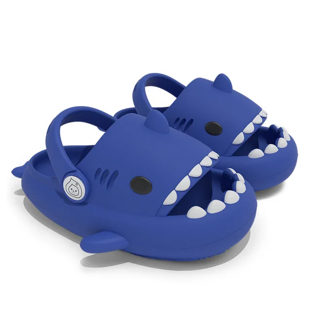 Kids Shark Cartoon Sandals 4