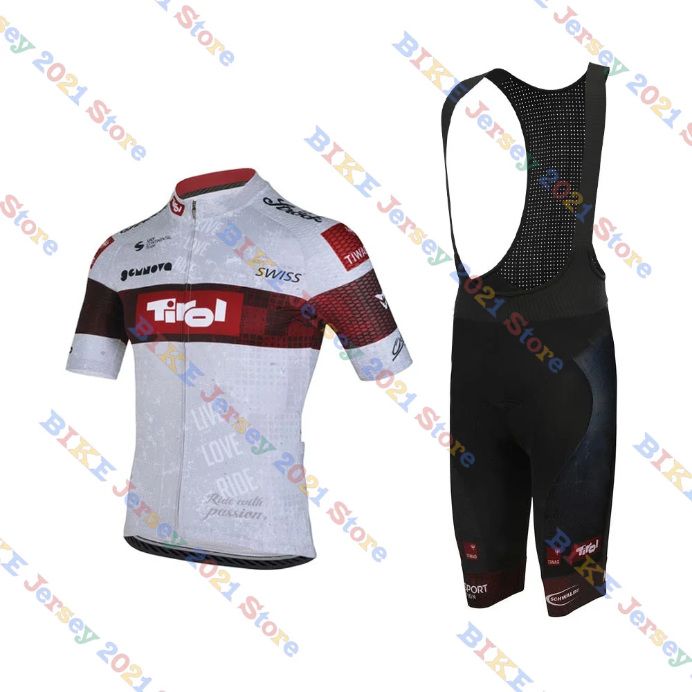 Tirol Cycling Team Cycling Jersey Clothing Short Sleeve Shirts Summer Men Bike Jersey Mtb Ropa De Ciclismo