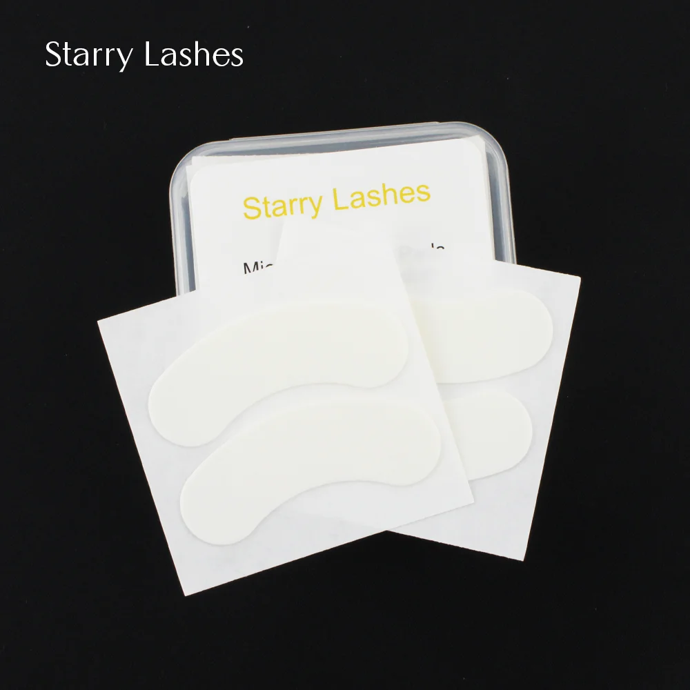 Micro Foam Eyepad 25Pairs Painless Lash Supplies Eyelash Patch Easy Remove Tape Makeup Stickers Under Eyelash Pad Patch eyelash patches eyelash patch eyelash pads eyelash accessories eyelash extension supplies eye patches